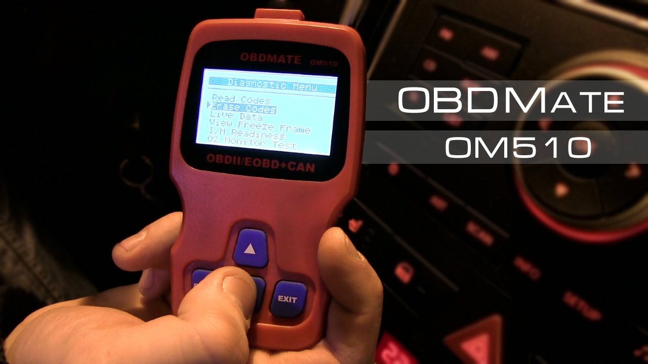 Обзор автосканера OBDMate OM510 OBD2 - YouTube