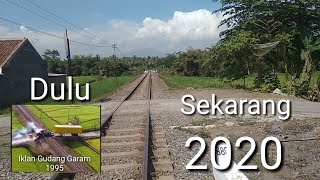 MENELUSURI LOKASI Shooting Iklan Gudang Garam 1995 & Hunting KA Serayu Double Tracksi