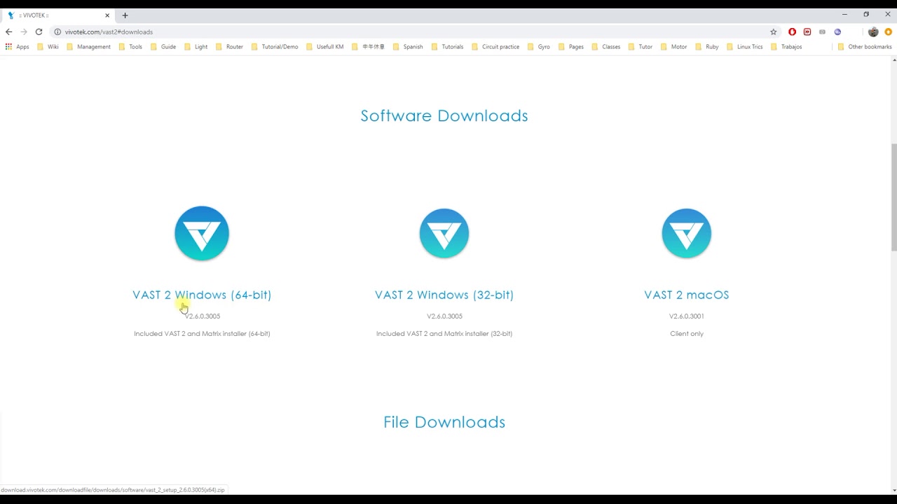 How to migrate from VAST2 32 bits to VAST2 64 bits