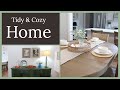 TIDY HABITS FOR A COZY HOME | CLEAN, ORGANIZE & DECORATE WITH ME + SKUNK ENCOUNTER!🦨