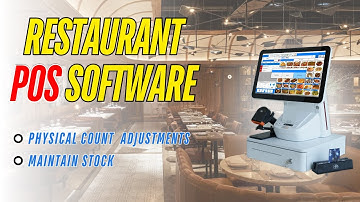 Maintain Stock with Physical Count & Adjustments in Restaurant POS Software | Inventory Management