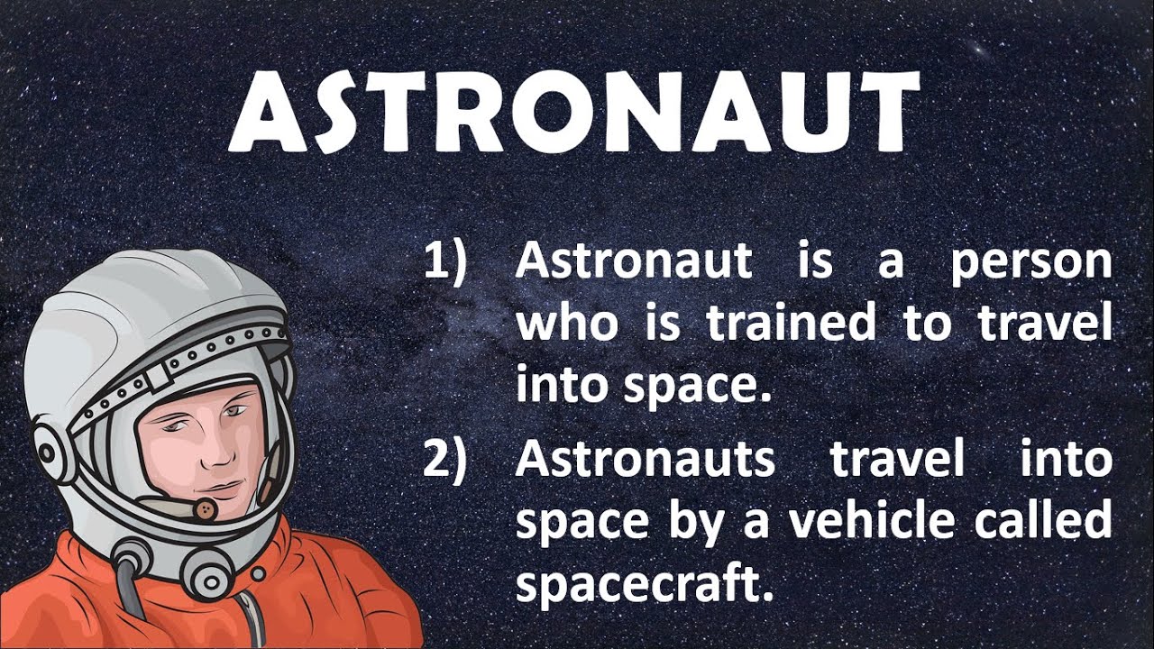 astronaut essay for class 2