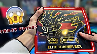 Lost Origin Elite Trainer Box Opening! | (Secret Poster)