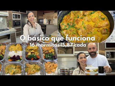 ▶ Camila sem glúten · 16 marmitas saudáveis para a semana · R$ 5,87 por refeição