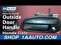 How To Replace Exterior Door Handle 1996-2000 Honda Civic