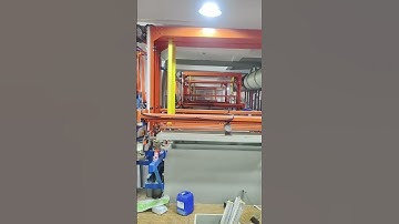 Four-crane gantry electroplating video #factoryproducts #madeinchina