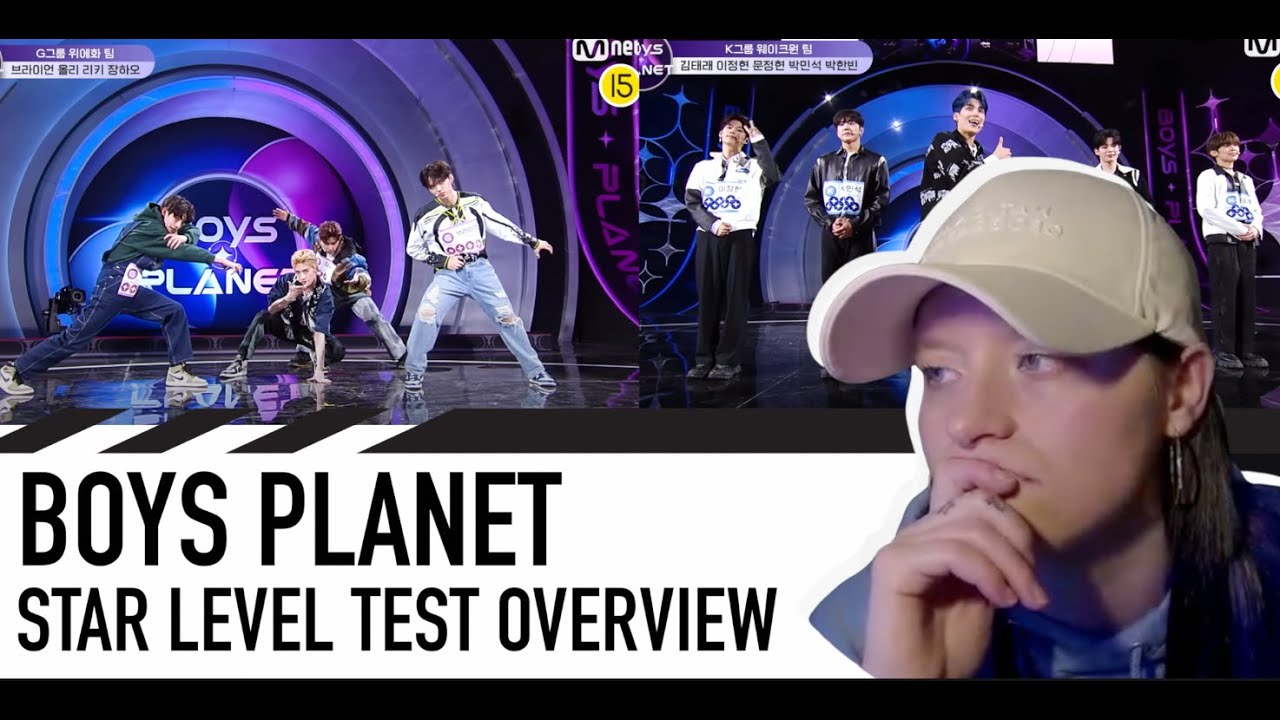 DANCER CHOREOGRAPHER REACTS - [BOYS PLANET] STAR LEVEL TEST OVERVIEW [EPISODES 1/2]