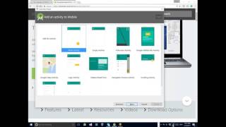 Video 1: The steps of creating and running your first Android application using Android Studio
