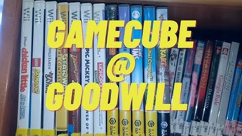 Live Video game Hunting: Gamecube games at Goodwill + Sealed games!!!