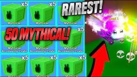 Opening Crates In Mining Simulator (Roblox)