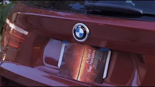 2013 BMW X3 (F25) Rear trunk badge replacement