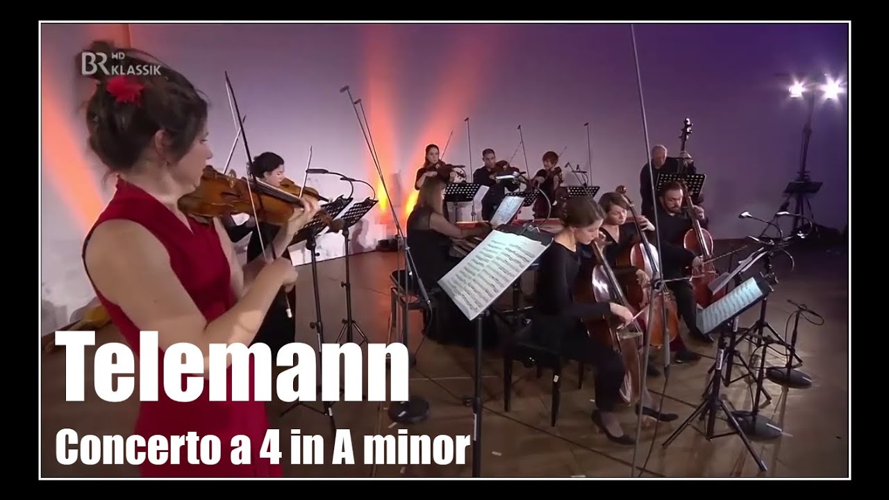Telemann: Concerto a 4 in A minor | Les Passions de l'Ame - YouTube