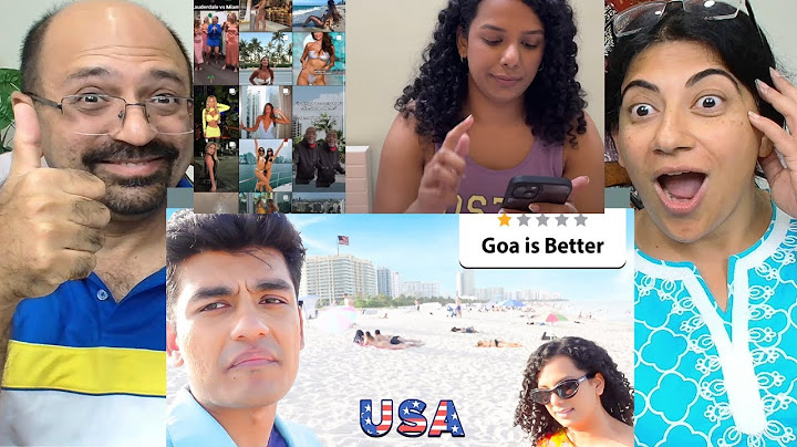 When a Desi Goes To an American Beach | Miami😂🤣