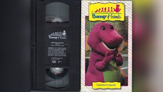 Barney & Friends: (S1E30) Everyone is Special [1992] - 1992 Time Life VHS Release