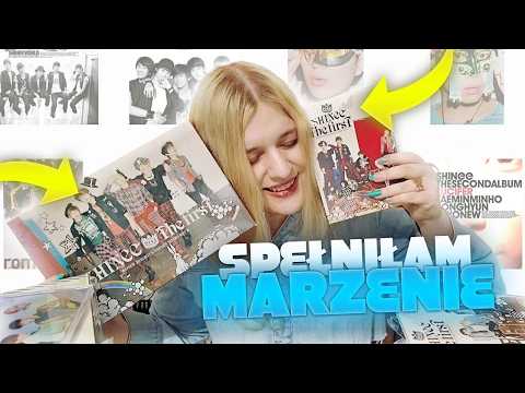 💎 UNBOXING MOICH WYMARZONYCH JAPOŃSKICH ALBUMÓW SHINee 💎