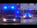 [Tag und Nacht im Einsatz 🚨] Einsatzfahrten 》ELW, HLF, LF &amp; DLK || Feuerwehr Heilbronn