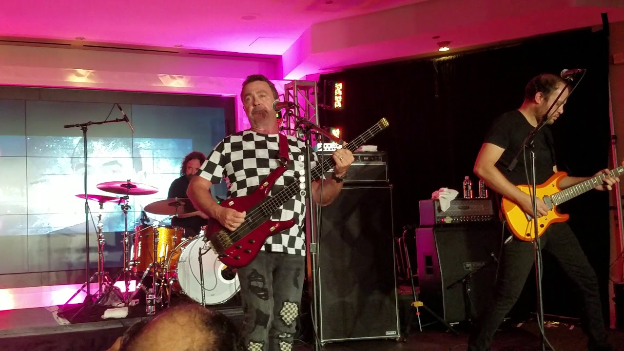Tony Lewis performs 