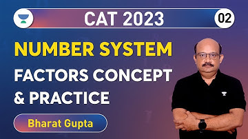 CAT 2023 | Number System | Factors Concept and Practice  - 2 #concepts #practice #numbersystem