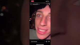 Larray Featured On Vinnie Hacker’s Instagram Story At Coachella