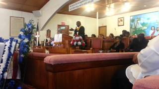 Charlie Mitchell home going service