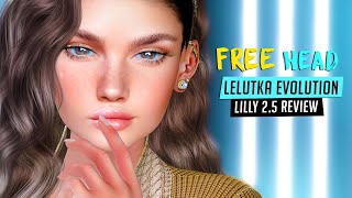 LELUTKA Evolution 2.5 TUTORIAL| Lilly bento head Second Life 2021