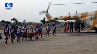 President's Chief Of Staff Receives 82 Released Chibok Girls In Abuja