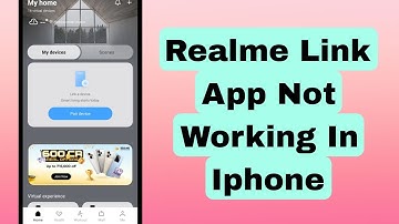 Realme Link App Not Working In Iphone Problem Solve 