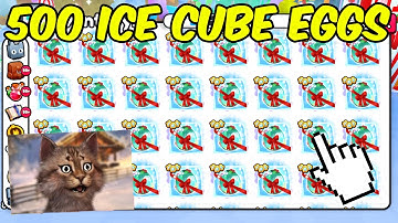 I Opened 500 EXCLUSIVE ICE CUBE EGGS and THIS HAPPENED! Pet Simulator 99