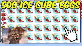 I Opened 500 Exclusive Ice Cube Eggs And This Happened Pet Simulator 99