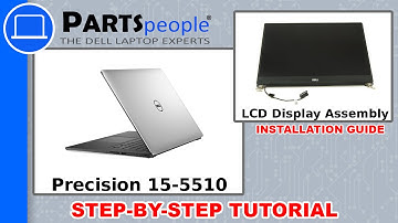 Dell Precision 15-5510 (P56F001) LCD Display Assembly How-To Video Tutorial