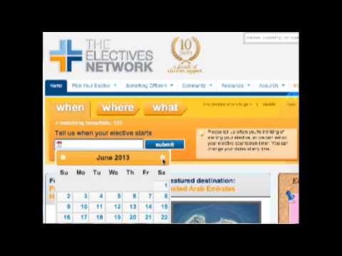 The Electives Network Promotional Website Video