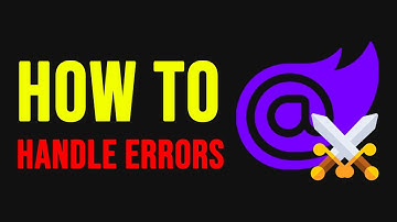 How to handle errors in Blazor