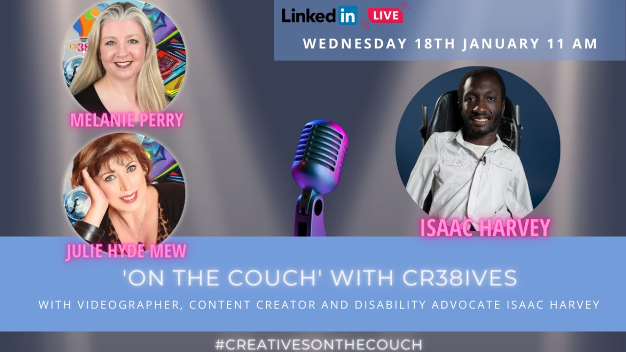 Videographer & Video Editor ISAAC HARVEY MBE talks about living life, regardless of disabilities