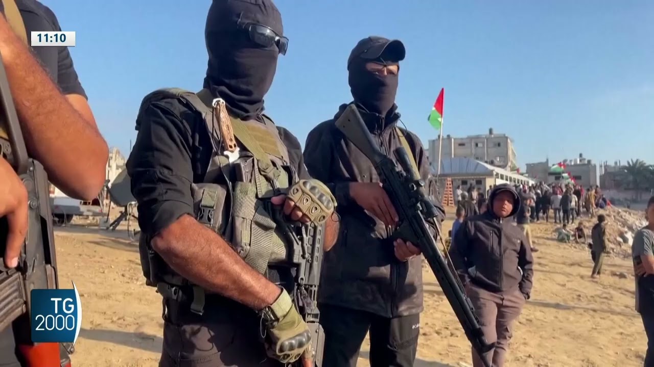 Gaza, fase due comincia in salita. Hamas ribadisce presenza con le armi