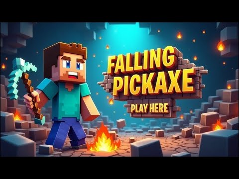 Extreme Minecraft Falling Pickaxe: ULTIMATE Survival Test - YouTube