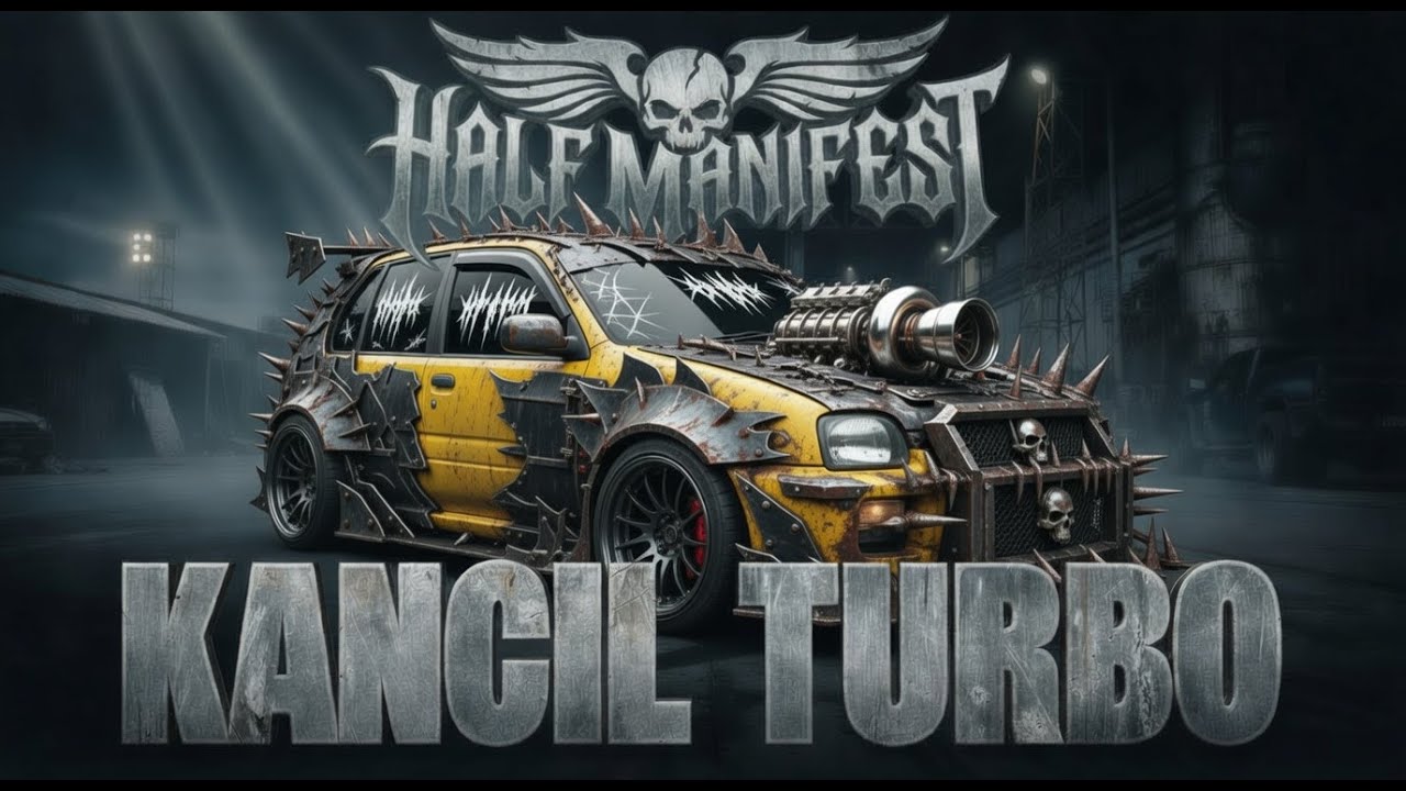 Half Manifest - Kancil Turbo (heavy metal) with lyrics. 