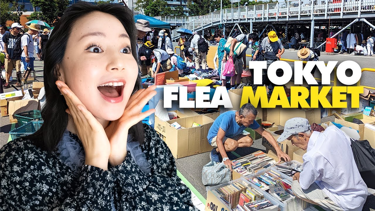 La feria más barata y famosa de Tokyo! - Qué puedes encontrar en la Tokyo Flea market!