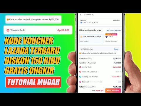 KODE VOUCHER LAZADA TERBARU | DISKON 150 Ribu dan GRATIS ONGKIR