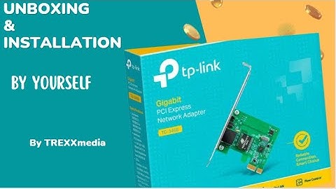 tp-link Gigabit LAN adapter TG-3468  in Hindi ( #TREXXmedia )