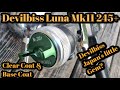 Devilbiss Luna Mk11 1.3, Cap 245+ For Base &amp; Clear,  The Magnesium Lightweight Side Cup Spray Gun