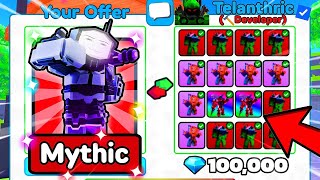 Trading NEW Titan Sigma Man Mythic for this RICH Offer!! Toilet Tower Defense