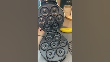 DASH Mini Donut Maker w/  Non-stick Surface, Makes 7 Donuts - Aqua