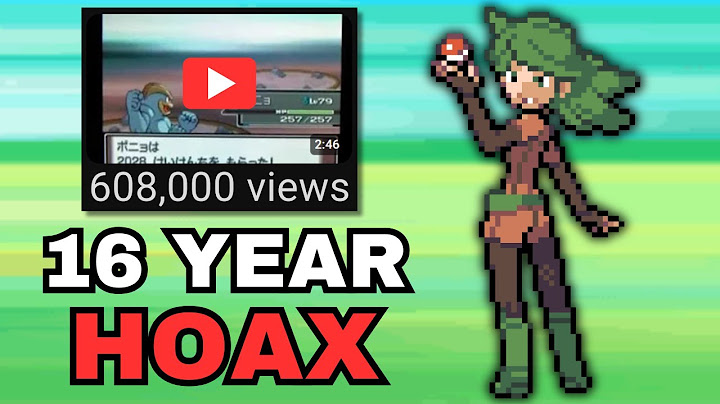 The Fake Gen 4 Pokémon Glitch That Fooled Everyone