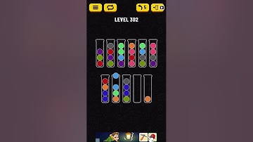 Ball Sort Puzzle level 302