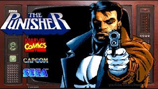 The Punisher 1995 - Full Game Walkthrough Genesis Retro Console