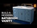 How to build a bathroom vanity  free plans