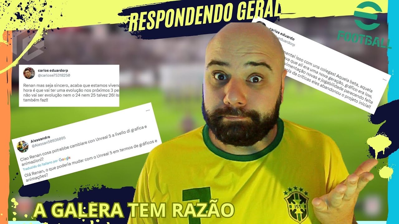 E O CROSSPLAY DO EFOOTBALL2023 JÁ ESTA EM TESTE!! 