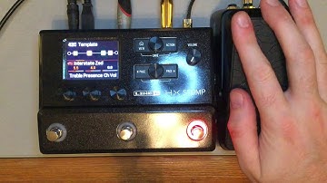 HX Stomp Volume Pedal Trick