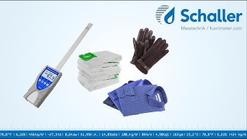 humimeter RH5: Measuring Procedure -  Special Application