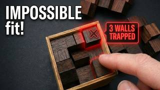 This Wood Puzzle Has Pieces Stuck to the Inside Walls... And They're the Real Challenge! Cubi 18
